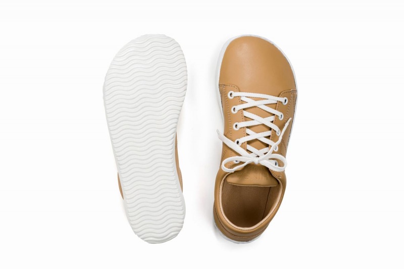 Ahinsa Vida Barfot Joggesko Dame Beige | KOO6070AQ